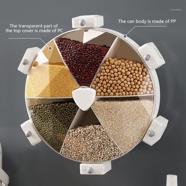 storage bottles & jars t5ef 8.5l wall-mounted grain divided cereal dispenser rotating containers can
storage bottles & jars t5ef 8.5l wall-mounted grain divided cereal dispenser rotating containers can