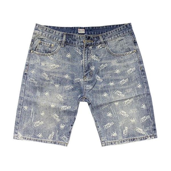 men's jeans wholesale 2021 full-body printed denim shorts light luxury crown embroidery graffiti blue loose pencil short pants
men's jeans wholesale 2021 full-body printed denim shorts light luxury crown embroidery graffiti blue loose pencil short pants