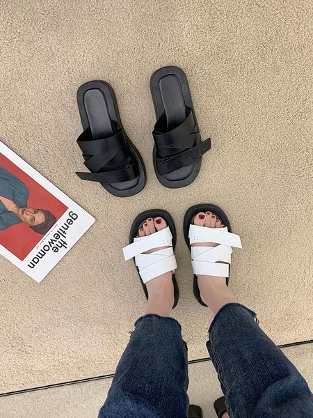 flat bottom woven fisherman shoes women 2021 summer casual wear lace word slippers wholesale sandals, Black
flat bottom woven fisherman shoes women 2021 summer casual wear lace word slippers wholesale sandals, Black