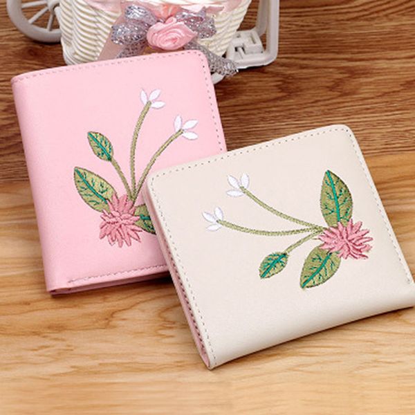 fashion embroidered wallet folding purse for women girls coin pocket female designer small hasp slim can mixed color order mmm, Red;black
fashion embroidered wallet folding purse for women girls coin pocket female designer small hasp slim can mixed color order mmm, Red;black