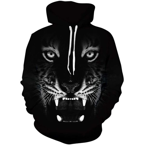 fierce pattern 3d printing hoodie visual impact party punk gothic round neck sweater hoodie, Black
fierce pattern 3d printing hoodie visual impact party punk gothic round neck sweater hoodie, Black