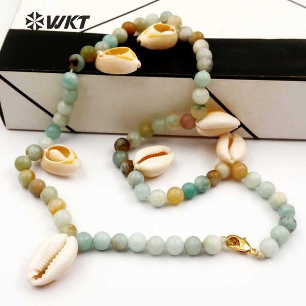 pendant necklaces wt-jn025 wholesale fashion custom sale natural beads necklace with cowrie shell in randomly for women jewelry gift, Silver
pendant necklaces wt-jn025 wholesale fashion custom sale natural beads necklace with cowrie shell in randomly for women jewelry gift, Silver