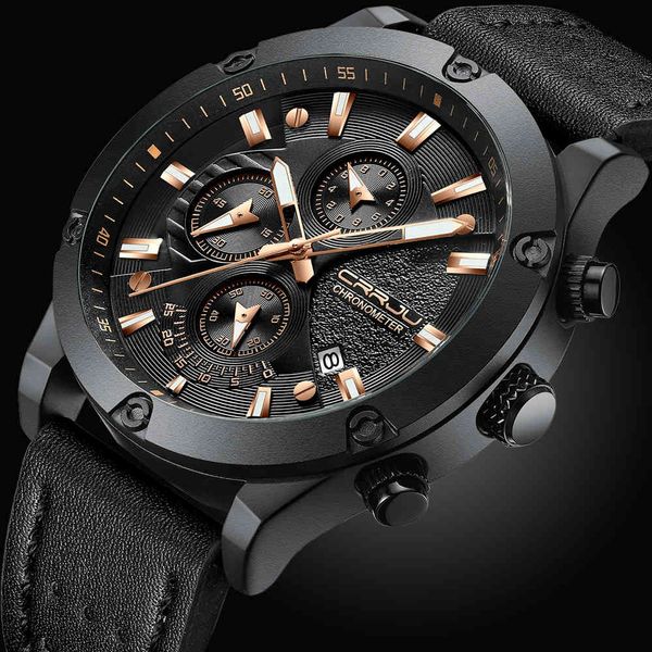 fashion sport crrju watch men quartz clock mens watches brand luxury gold waterproof leather casual watch relogio masculino 210517, Slivery;brown
fashion sport crrju watch men quartz clock mens watches brand luxury gold waterproof leather casual watch relogio masculino 210517, Slivery;brown