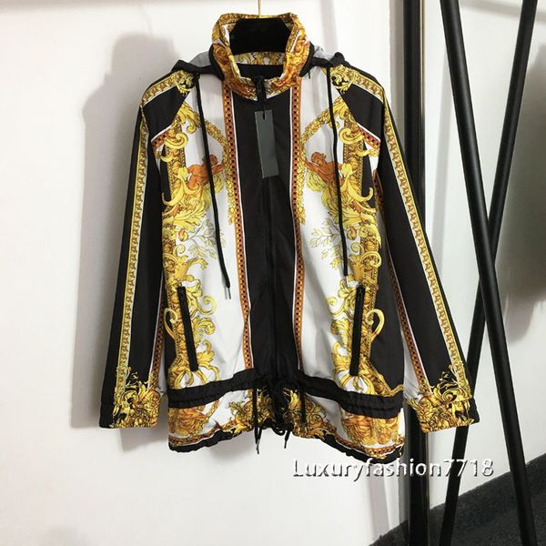 women's jackets high end fashion style jackets for women's clothes classic letter from vintage long-sleeve print mark with hoodie, Black;brown
women's jackets high end fashion style jackets for women's clothes classic letter from vintage long-sleeve print mark with hoodie, Black;brown