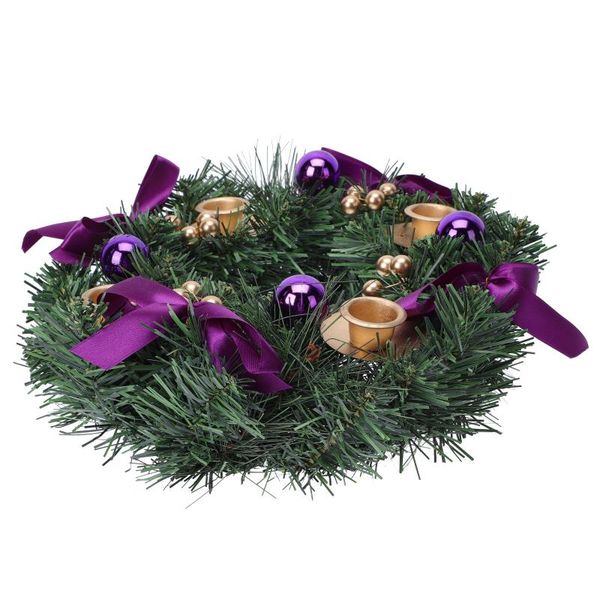 candle holders 1pc xmas wreath holder christmas ring deskaccent