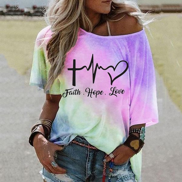 women's t-shirt women harajuku letter print summer casual loose gradient 0-neck short sleeve tee female vintage all-match oversized, White
women's t-shirt women harajuku letter print summer casual loose gradient 0-neck short sleeve tee female vintage all-match oversized, White