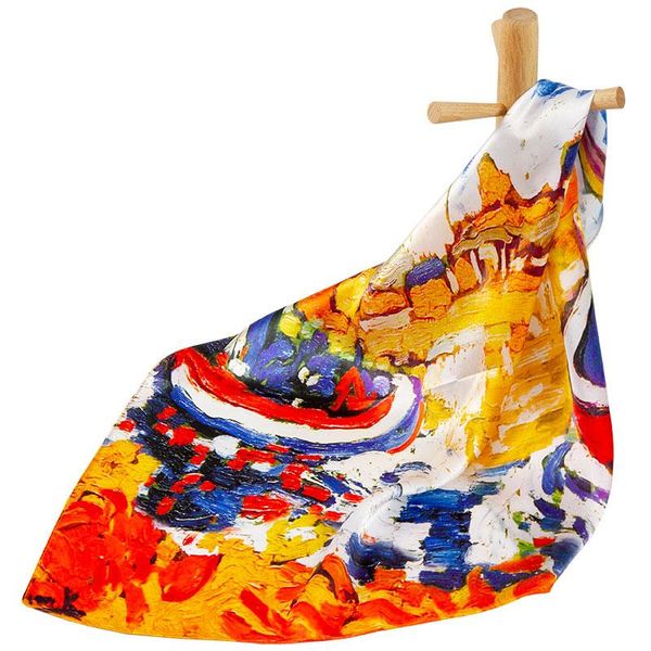 scarves high-quality pure silk scarf women bandana female hair women's natural square head headband for tugboat, Blue;gray
scarves high-quality pure silk scarf women bandana female hair women's natural square head headband for tugboat, Blue;gray