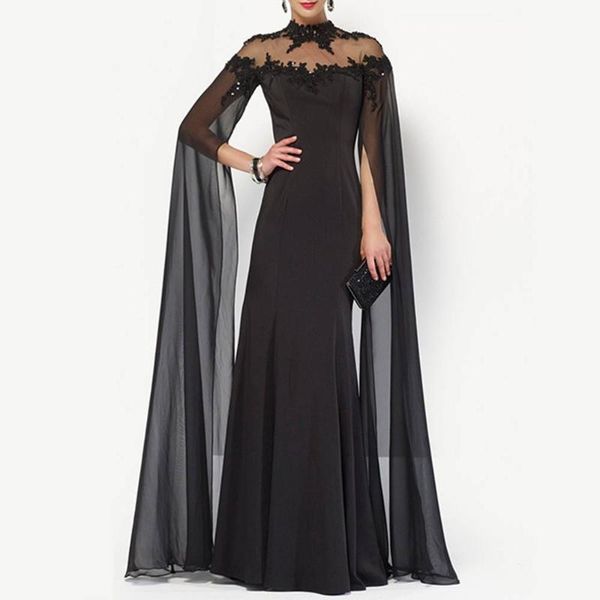 casual dresses women party black long dress backless mesh see-through patchwork elegant mermaid stand collar floral solid lady fashion, Black;gray
casual dresses women party black long dress backless mesh see-through patchwork elegant mermaid stand collar floral solid lady fashion, Black;gray