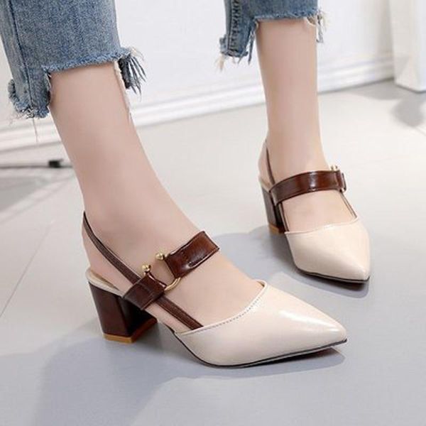 dress shoes 2021 pumps women pointed toe plus size female comfortable fashion solid summer high heels ladies buckle square footwear, Black
dress shoes 2021 pumps women pointed toe plus size female comfortable fashion solid summer high heels ladies buckle square footwear, Black