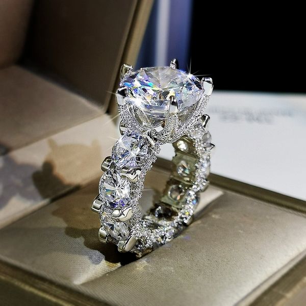 princess jewelry full diamond wedding ring bling zirconia cz engagement ring, Silver
princess jewelry full diamond wedding ring bling zirconia cz engagement ring, Silver
