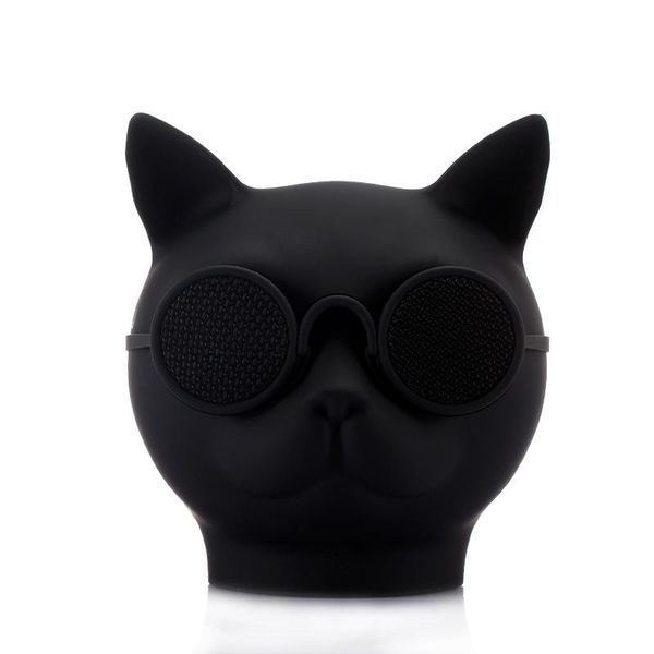 bakeey 1500mah bluetooth v5.0 edr rechargeable hifi stereo sound music player built-in microphone cute cat shape speaker black portable spea
bakeey 1500mah bluetooth v5.0 edr rechargeable hifi stereo sound music player built-in microphone cute cat shape speaker black portable spea