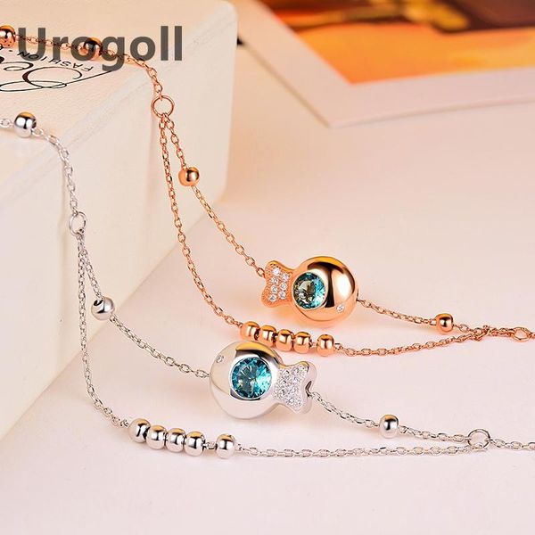 anklets noble pure 925 sterling silver anklet fish crystal round beads for women ankle bracelet foot chain girl jewelry, Red;blue
anklets noble pure 925 sterling silver anklet fish crystal round beads for women ankle bracelet foot chain girl jewelry, Red;blue