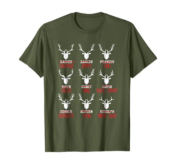Funny Deer Shirt - Hunters All of Santa' Reindeer T-Shirt, Mainly pictures 
Funny Deer Shirt - Hunters All of Santa' Reindeer T-Shirt, Mainly pictures