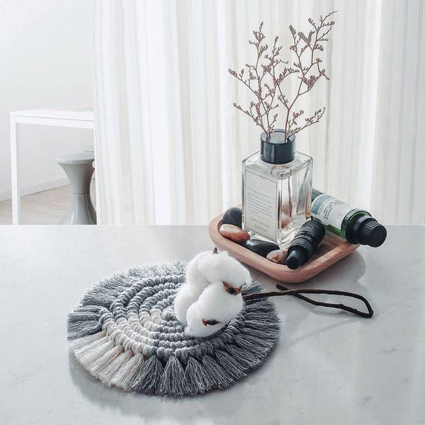 mats & pads european style macrame cup placemat handmade woven pad bohemia table mat non-slip insulation for dinning
mats & pads european style macrame cup placemat handmade woven pad bohemia table mat non-slip insulation for dinning