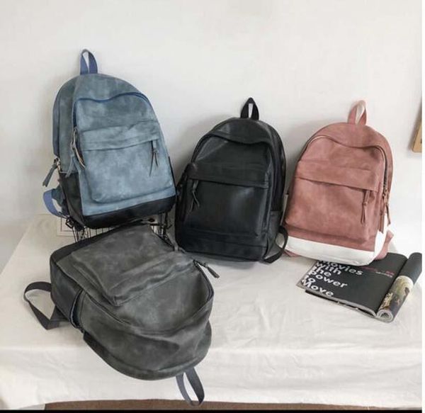 backpack fashion pu leather men women school bag totes casual outdoor travel double shoulder bags
backpack fashion pu leather men women school bag totes casual outdoor travel double shoulder bags
