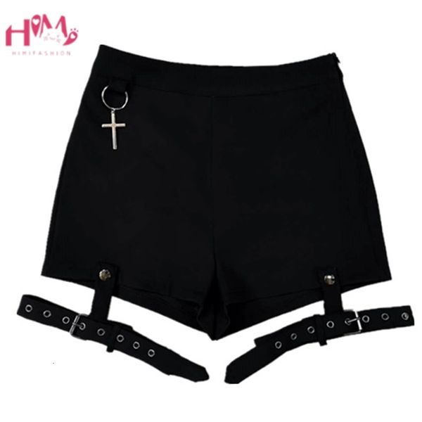 women's shorts harajuku gothic fashion black women summer streetwear dance punk rock high waist pants casual club female ihq, White;black
women's shorts harajuku gothic fashion black women summer streetwear dance punk rock high waist pants casual club female ihq, White;black