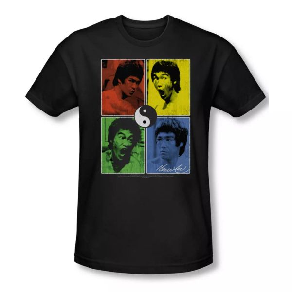 bruce lee enter color block slim fit short sleeve t-shirt sizes- s-2x new, White;black
bruce lee enter color block slim fit short sleeve t-shirt sizes- s-2x new, White;black