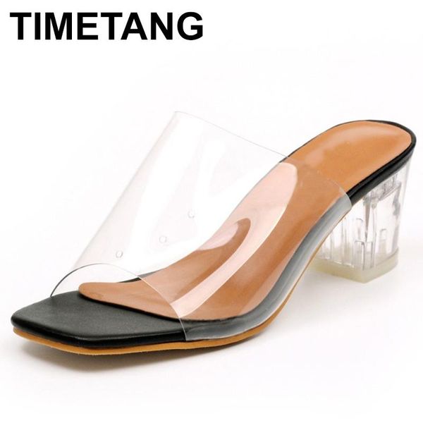 women high heels sandals shoes woman transparent crystal thick ladies retro fashion star size 35-39, Black
women high heels sandals shoes woman transparent crystal thick ladies retro fashion star size 35-39, Black