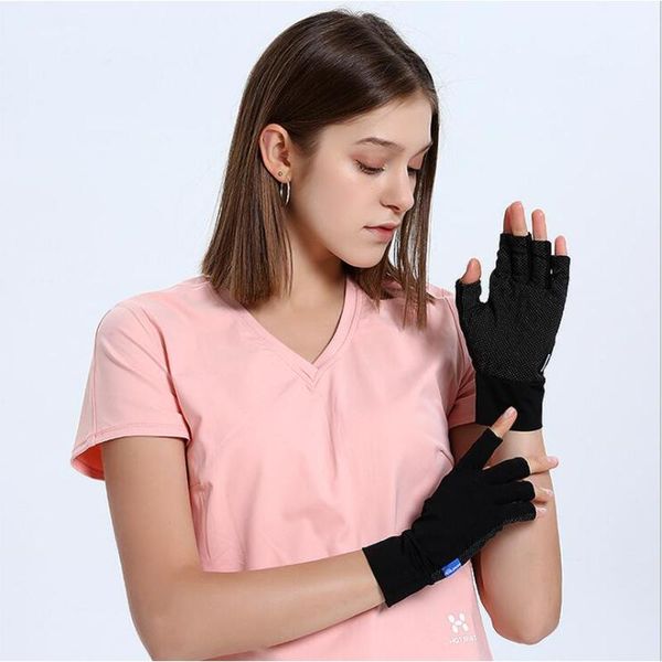 cycling gloves men and women ice silk sun protection outdoor riding half finger fishing uv in spring summer, Black
cycling gloves men and women ice silk sun protection outdoor riding half finger fishing uv in spring summer, Black