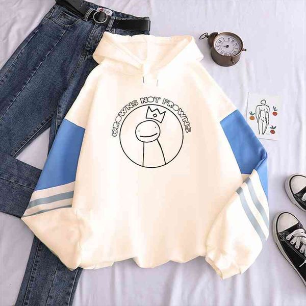 dream smp crowns not frowns letter print sweatshirts harajuku funny graphic streetwear oversized hoodies for teens, Black
dream smp crowns not frowns letter print sweatshirts harajuku funny graphic streetwear oversized hoodies for teens, Black