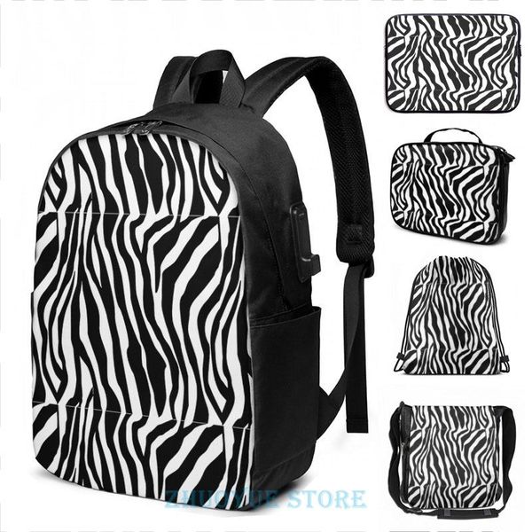 backpack funny graphic print zebra usb charge men school bags women bag travel laptop
backpack funny graphic print zebra usb charge men school bags women bag travel laptop
