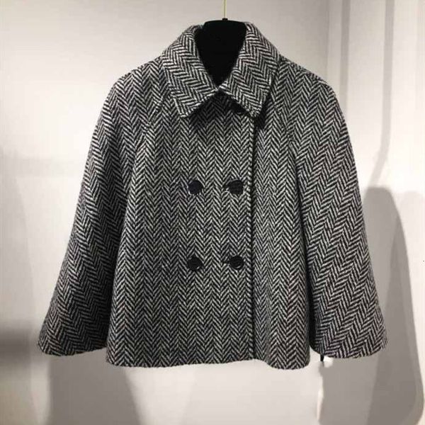 coats double breasted blazer women's stripes long sleeve turn-down collar coat, Black
coats double breasted blazer women's stripes long sleeve turn-down collar coat, Black