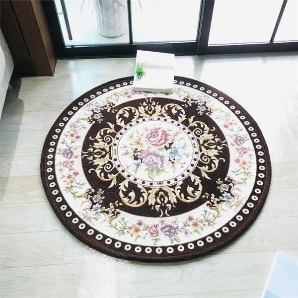 carpets classical european-style jacquard round carpet non-slip mats absorbent polyester bedroom area home decor rugs
carpets classical european-style jacquard round carpet non-slip mats absorbent polyester bedroom area home decor rugs