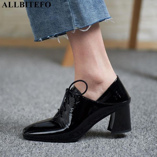 dress shoes allbitefo high heels genuine leather brand women heel office ladies size:34-42, Black
dress shoes allbitefo high heels genuine leather brand women heel office ladies size:34-42, Black