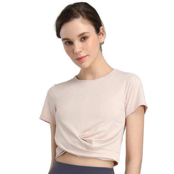 yoga shirts plus size s-xl polyester stretch sports wear for women gym crop fitness jogging workout short sleeve t-shirt outfit 
yoga shirts plus size s-xl polyester stretch sports wear for women gym crop fitness jogging workout short sleeve t-shirt outfit