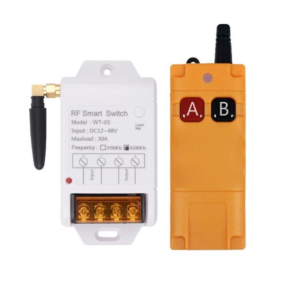 smart home control 3000w rf wireless dc 12v 24v 36v remote switch 1ch 30a receiver industrial transmitter forwater pump lighting universal
smart home control 3000w rf wireless dc 12v 24v 36v remote switch 1ch 30a receiver industrial transmitter forwater pump lighting universal
