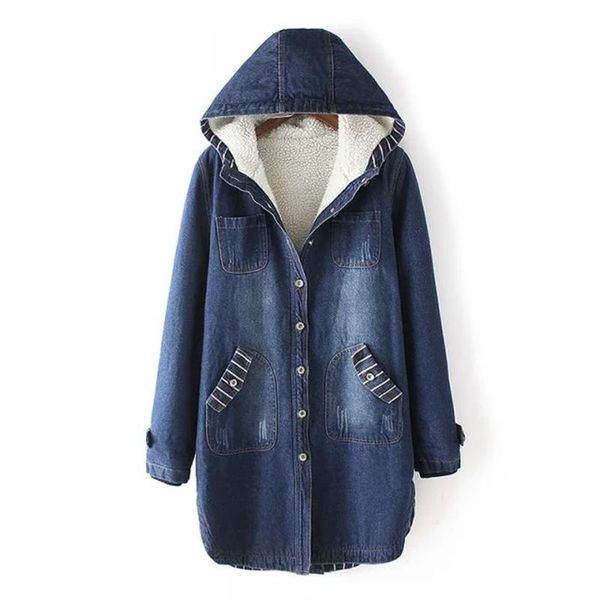women's trench coats winter jackets for women 2021 fashion thicken warm denim jacket coat womens long hooded female casual loose overco, Tan;black
women's trench coats winter jackets for women 2021 fashion thicken warm denim jacket coat womens long hooded female casual loose overco, Tan;black