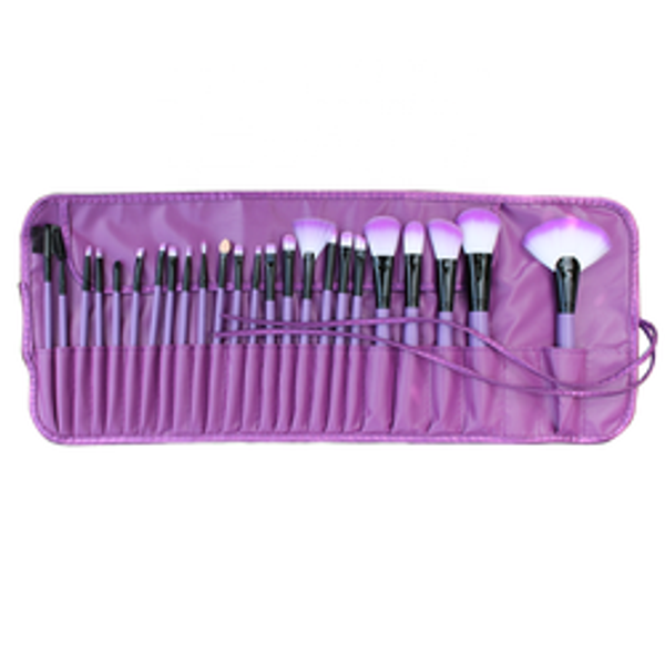 oem/odm private label 24 pcs purple color handle makeup brush pu leather carrying case
oem/odm private label 24 pcs purple color handle makeup brush pu leather carrying case