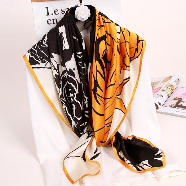 women 100% silk square scarf 105x105cm twill printed neck kerchief ladies 16mm hangzhou bandana seda bufanda mujer scarves, Blue;gray
women 100% silk square scarf 105x105cm twill printed neck kerchief ladies 16mm hangzhou bandana seda bufanda mujer scarves, Blue;gray