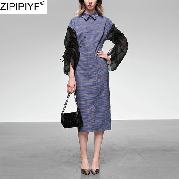 women vintage knee-length dress vestidos fashion turn down collar long sleeve spring summer patchwork dresses casual, Black;gray
women vintage knee-length dress vestidos fashion turn down collar long sleeve spring summer patchwork dresses casual, Black;gray