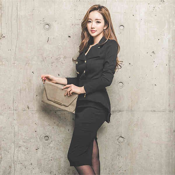 women's tracksuits business work 2 piece sets womens autumn double-breasted lapel crop and ruffled split sheath pencil skirt set 7uan, Gray
women's tracksuits business work 2 piece sets womens autumn double-breasted lapel crop and ruffled split sheath pencil skirt set 7uan, Gray