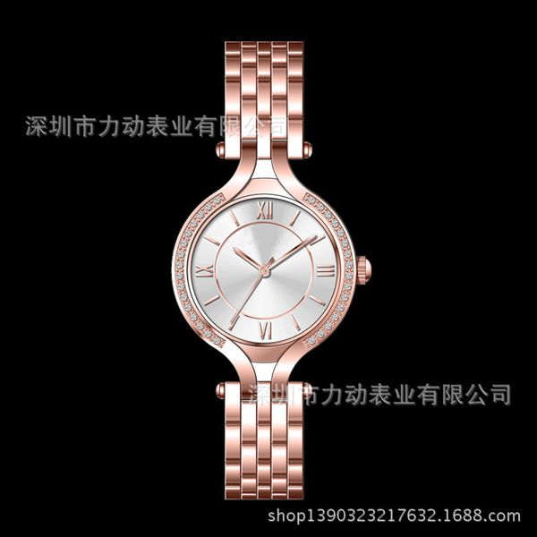 korean diamond studentwomen's watch stainless steel waterproof women's high grade quartz, Slivery;brown
korean diamond studentwomen's watch stainless steel waterproof women's high grade quartz, Slivery;brown
