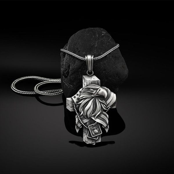 style designer necklace white ins headed sea eagle men's hip hop pendant punk jewelry accessories 2021 womens mens luxury, Silver
style designer necklace white ins headed sea eagle men's hip hop pendant punk jewelry accessories 2021 womens mens luxury, Silver