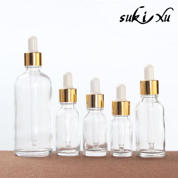 storage bottles & jars 10pcs/lot golden cap clear bottle glass refill dropper pipette diy essence massage oils mix liquid serum
storage bottles & jars 10pcs/lot golden cap clear bottle glass refill dropper pipette diy essence massage oils mix liquid serum