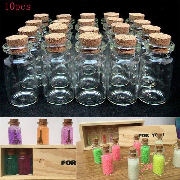 10pcs 10ml mason jar empty small glass bottle vials decoration jars cork ser make wish storage bottles
10pcs 10ml mason jar empty small glass bottle vials decoration jars cork ser make wish storage bottles