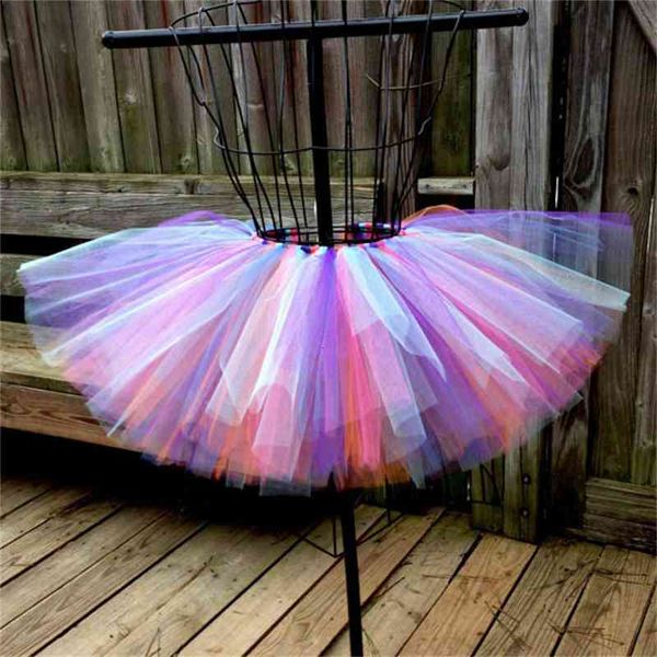 popular girls' handmade woven mesh skirt and, White 
popular girls' handmade woven mesh skirt and, White