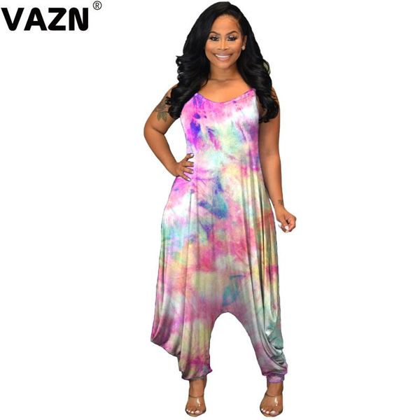 women's jumpsuits & rompers vazn colorful 2021 summer lady 2 colors long jumpsuit spaghetti strap loose hearm pants young girl cool, Black;white
women's jumpsuits & rompers vazn colorful 2021 summer lady 2 colors long jumpsuit spaghetti strap loose hearm pants young girl cool, Black;white