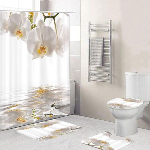 shower curtain set white orchid bathroom waterproof mat toilet cover floor bath lid curtains
shower curtain set white orchid bathroom waterproof mat toilet cover floor bath lid curtains