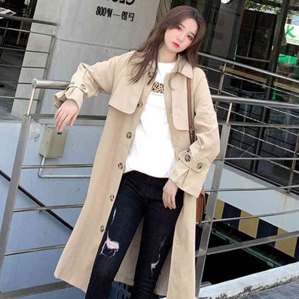 women's trench coats elegant female plight trench winter casual single-breasted belt long office wind jacket ladies coat erdd, Tan;black
women's trench coats elegant female plight trench winter casual single-breasted belt long office wind jacket ladies coat erdd, Tan;black