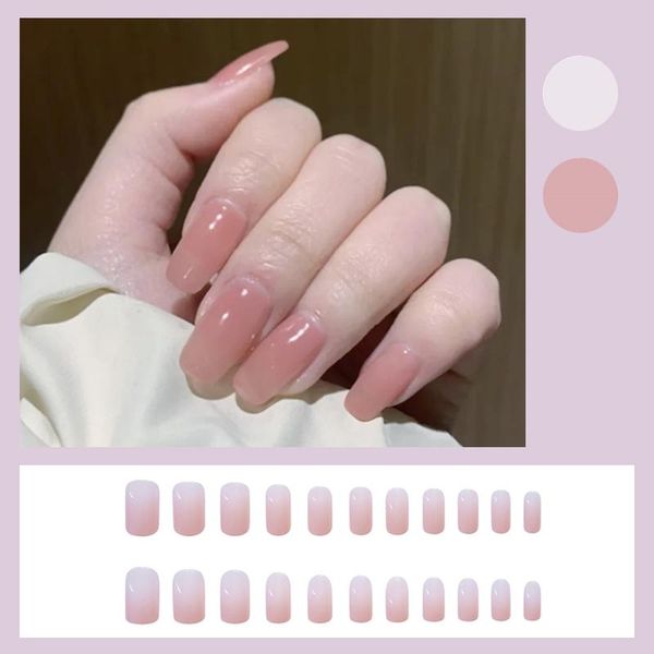 false nails medium and long fake jelly pink wearable nail stickers finished 24 pieces with glue sk88, Red;gold
false nails medium and long fake jelly pink wearable nail stickers finished 24 pieces with glue sk88, Red;gold