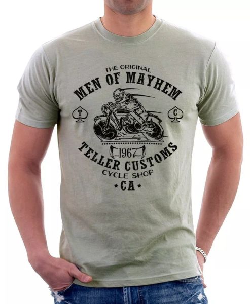Original SAMCRO MEN OF MAYHEM TELLER Motorcycle Harley white t-shirt 9621, White;black
Original SAMCRO MEN OF MAYHEM TELLER Motorcycle Harley white t-shirt 9621, White;black