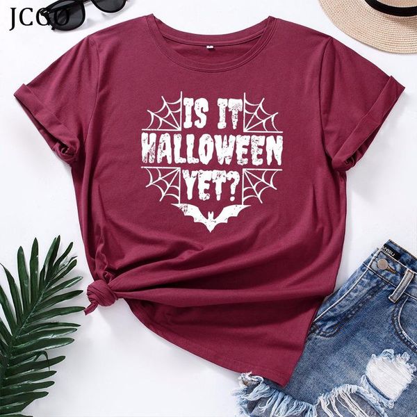 women's t-shirt jcgo summer t shirt women o-neck short sleeve shirts cotton halloween letters print plus size s-5xl fashion casual tee, White
women's t-shirt jcgo summer t shirt women o-neck short sleeve shirts cotton halloween letters print plus size s-5xl fashion casual tee, White