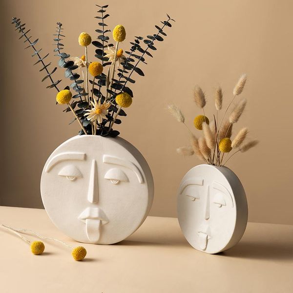 vases accessories face funny living room home decor abstract gifts creativity ceramic dried flower vase nordic decoration
vases accessories face funny living room home decor abstract gifts creativity ceramic dried flower vase nordic decoration