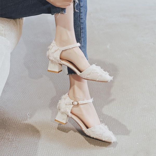 meriahzheng single-layer shoes spring versatile retro chunky heel square toe shallow mid fairy hhs-8002 sandals, Black
meriahzheng single-layer shoes spring versatile retro chunky heel square toe shallow mid fairy hhs-8002 sandals, Black