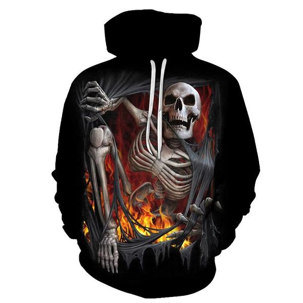 men's hoodies & sweatshirts 2021 and women's hoodie 3d skull print casual harajuku horror style sports fashion spring autumn, Black
men's hoodies & sweatshirts 2021 and women's hoodie 3d skull print casual harajuku horror style sports fashion spring autumn, Black