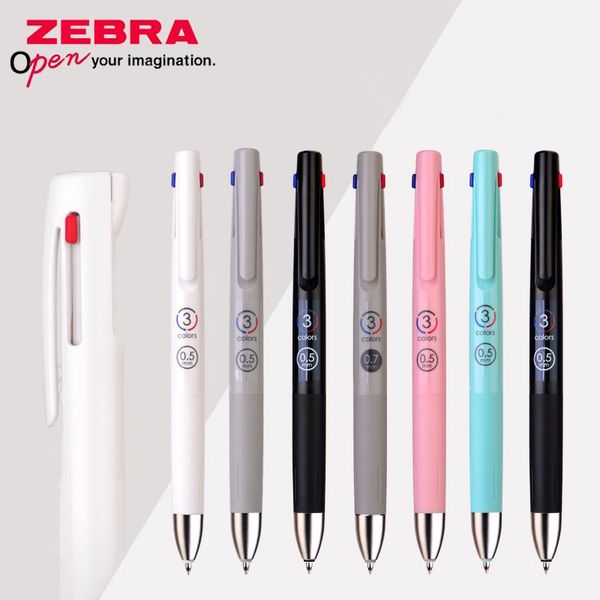 japan zebra three-color ballpoint pen multifunctional three-in-one b3a88 medium oil 0.5mm pens, Blue;orange
japan zebra three-color ballpoint pen multifunctional three-in-one b3a88 medium oil 0.5mm pens, Blue;orange